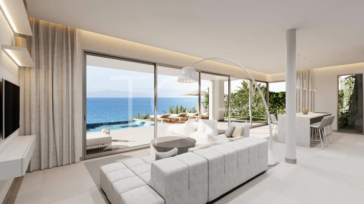 Magnífica villa de lujo de tres dormitorios en Costa Adeje