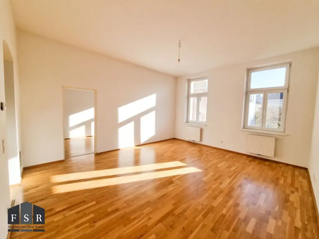5-Zimmer-Altbauwohnung mit Balkon, lichtdurchflutet und ruhig in guter Lage des 5. Bezirks - zukünftige U-Bahnnähe