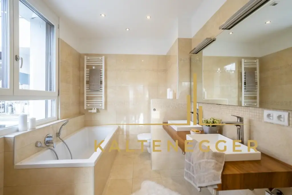 Luxusappartement in Wien-Döbling/Grinzing mit Einliegerwohnung, Terrasse, Pool, Garten und Garage