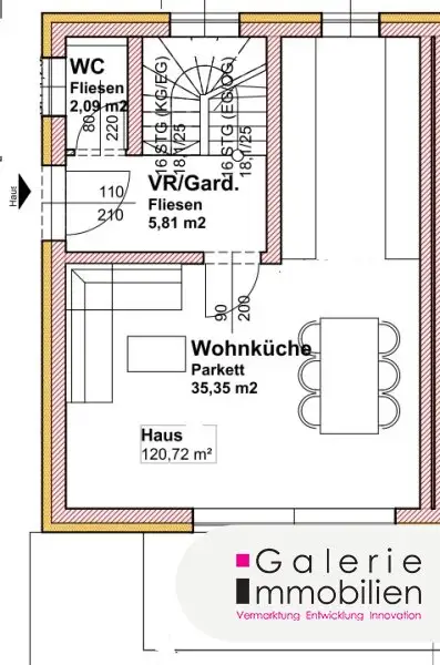 Erstbezug: Sehr schöne, helle und ruhige Doppelhaushälfte (links) mit 4 Zimmern, Eigengarten und Panoramablick-Dachterrasse!