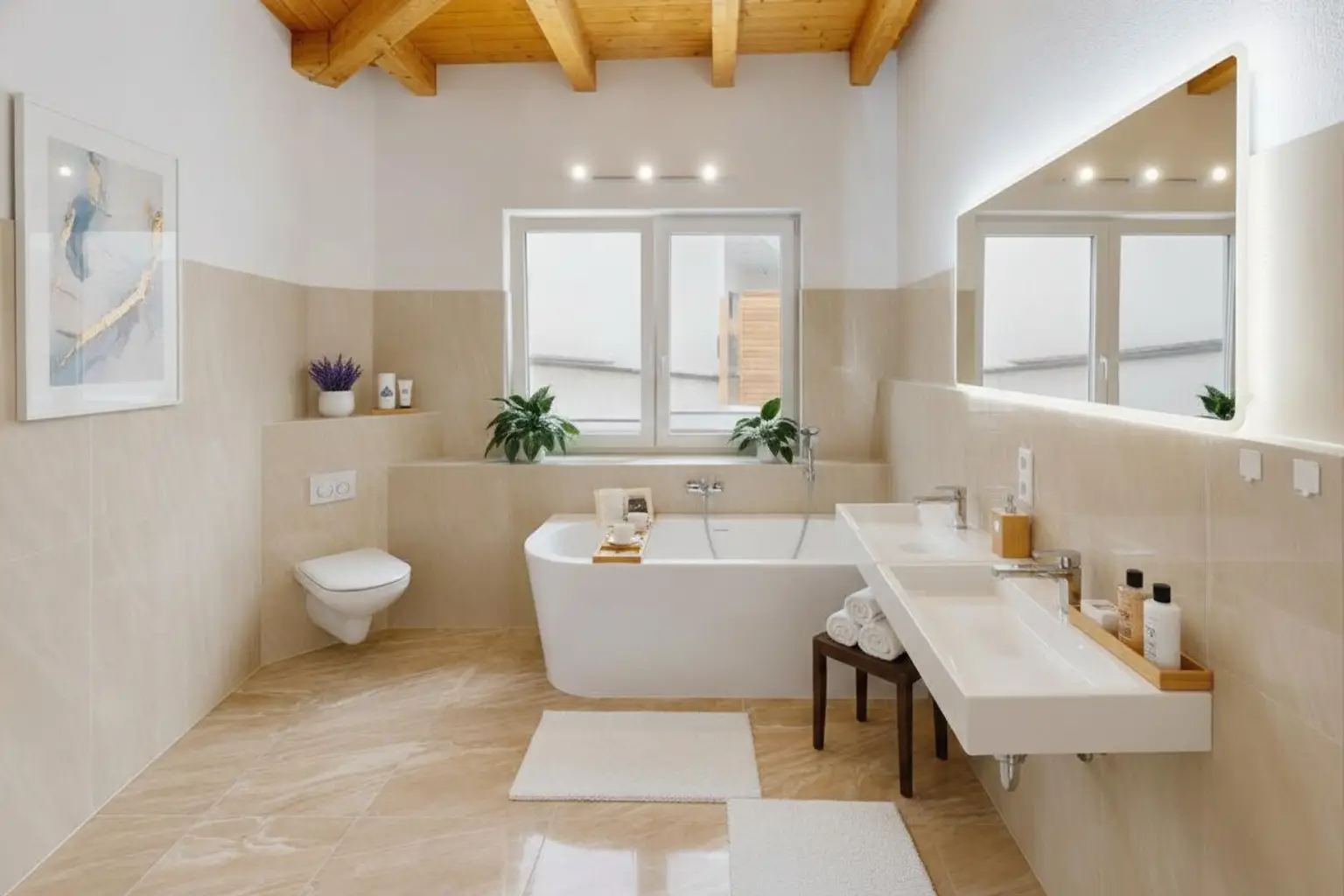 Fließ - Haus - OG Badezimmer