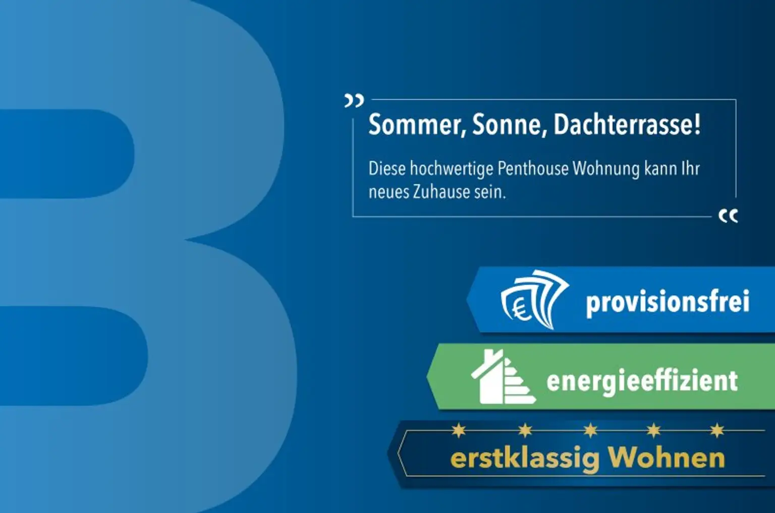 Sommer, Sonne, Dachterrasse!