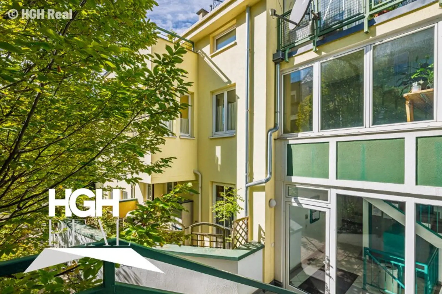 1190 Wien Döbling Lichtdurchflutete 5-Zimmer Dachgeschoß-Maisonette mit Panoramaterrassen und zwei Garagenplätzen