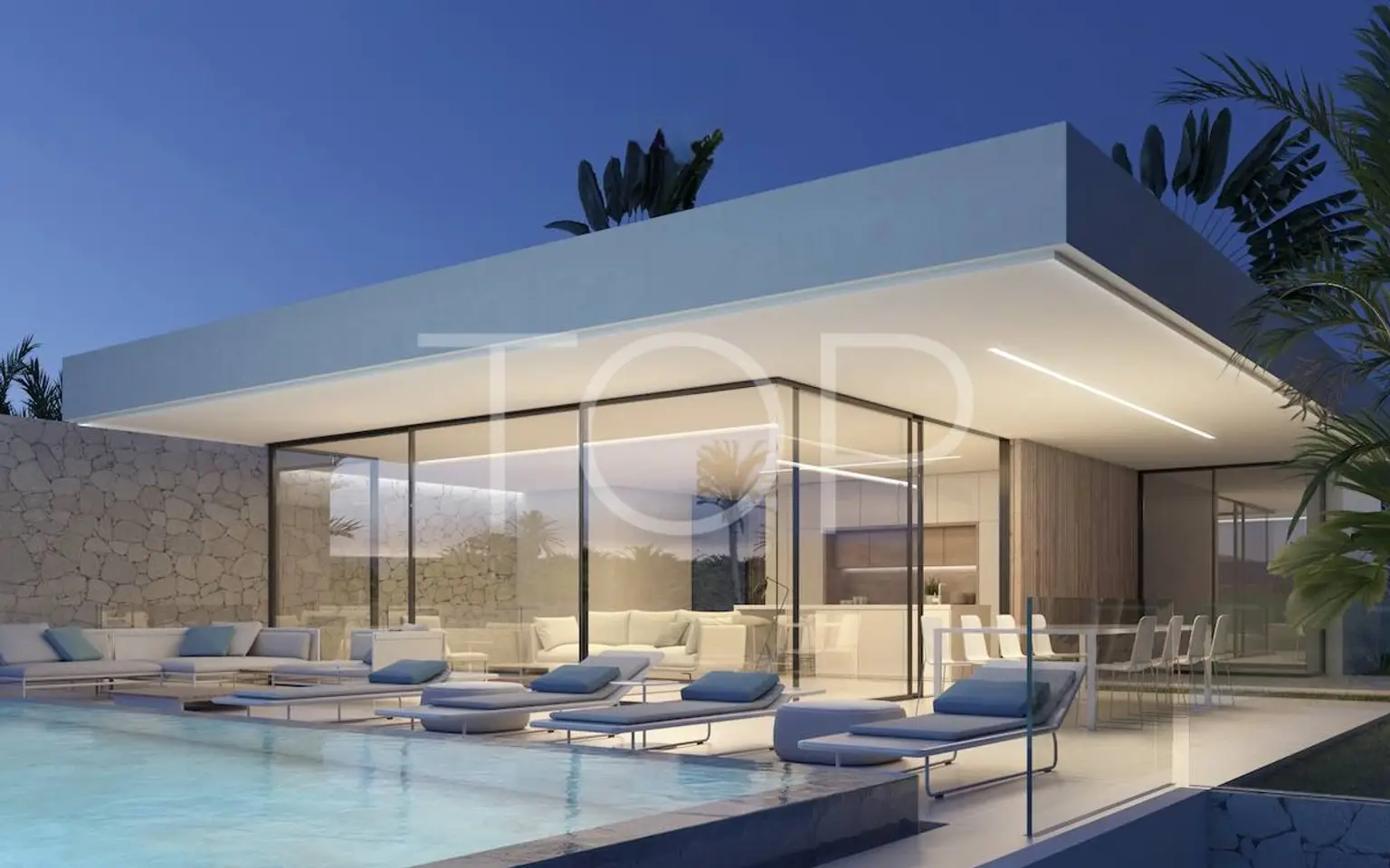 Impresionante Villa Starlight con vistas espectaculares en la exclusiva zona de Abama