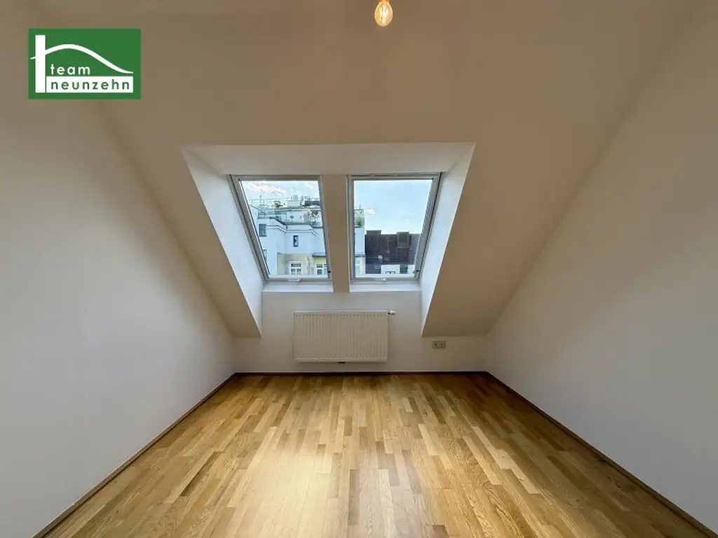 Exklusive Dachgeschoss-Residenz mit zwei Terrassen in begehrter Innenhofruhelage. - WOHNTRAUM