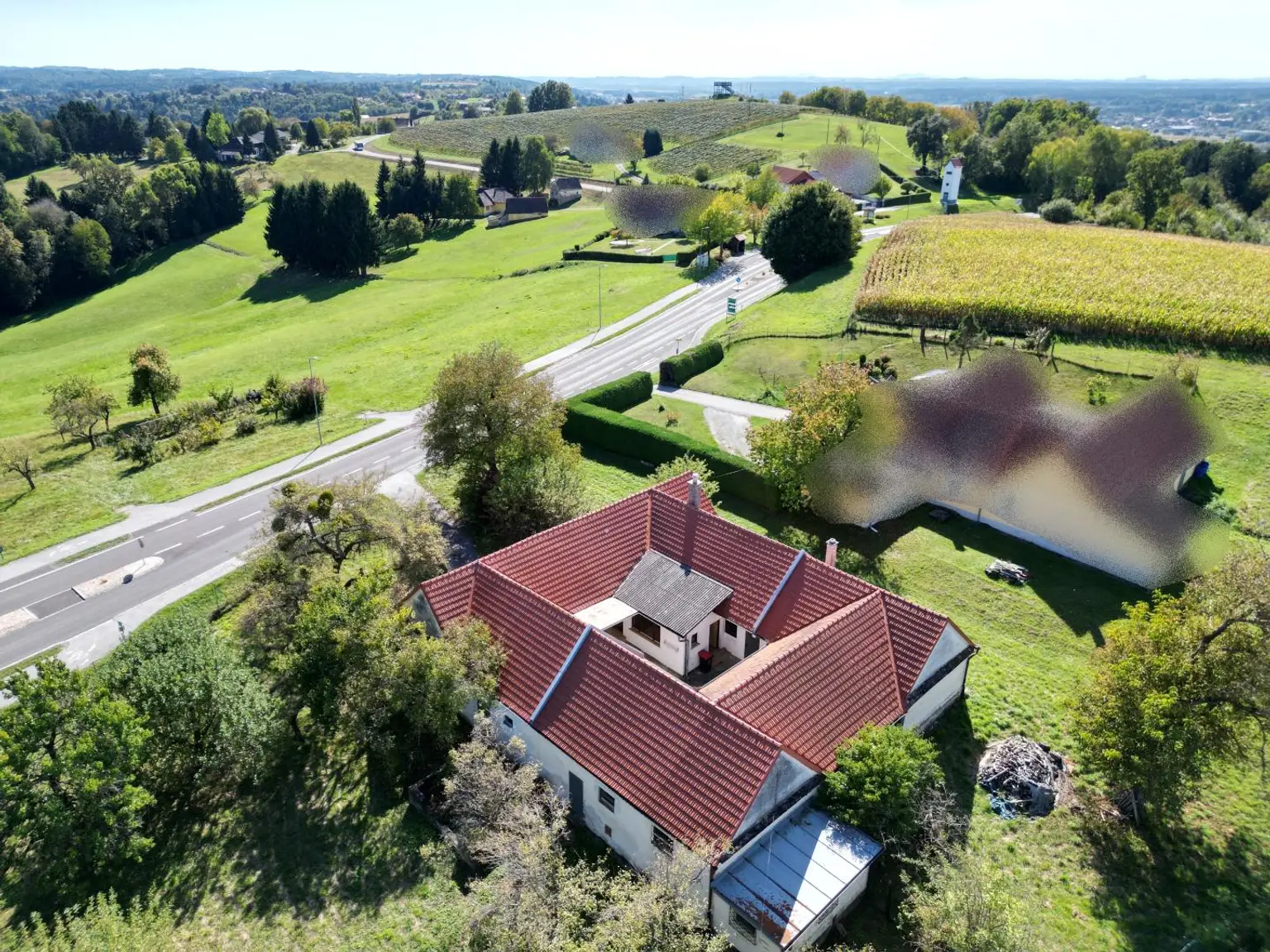 Rarität "Vierkanter" direkt neben dem Golfplatz