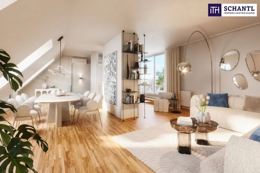 Summer Sale - WOW! Wohnen im Dachgeschoss mit Fernblick! Traumhaft saniertes Altbauhaus + Hofseitige Terrasse + Tolle Infrastruktur und Anbindung + Lebensqualität pur! Auch für Anleger interessant!