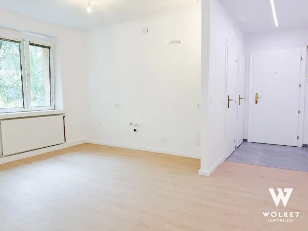 PROVISIONSFREI: Erstbezug nach Sanierung - 2 Zimmer mit offener Gestaltung  I Kernsanierung 2025 I Nähe Landesklinikum Mödling I