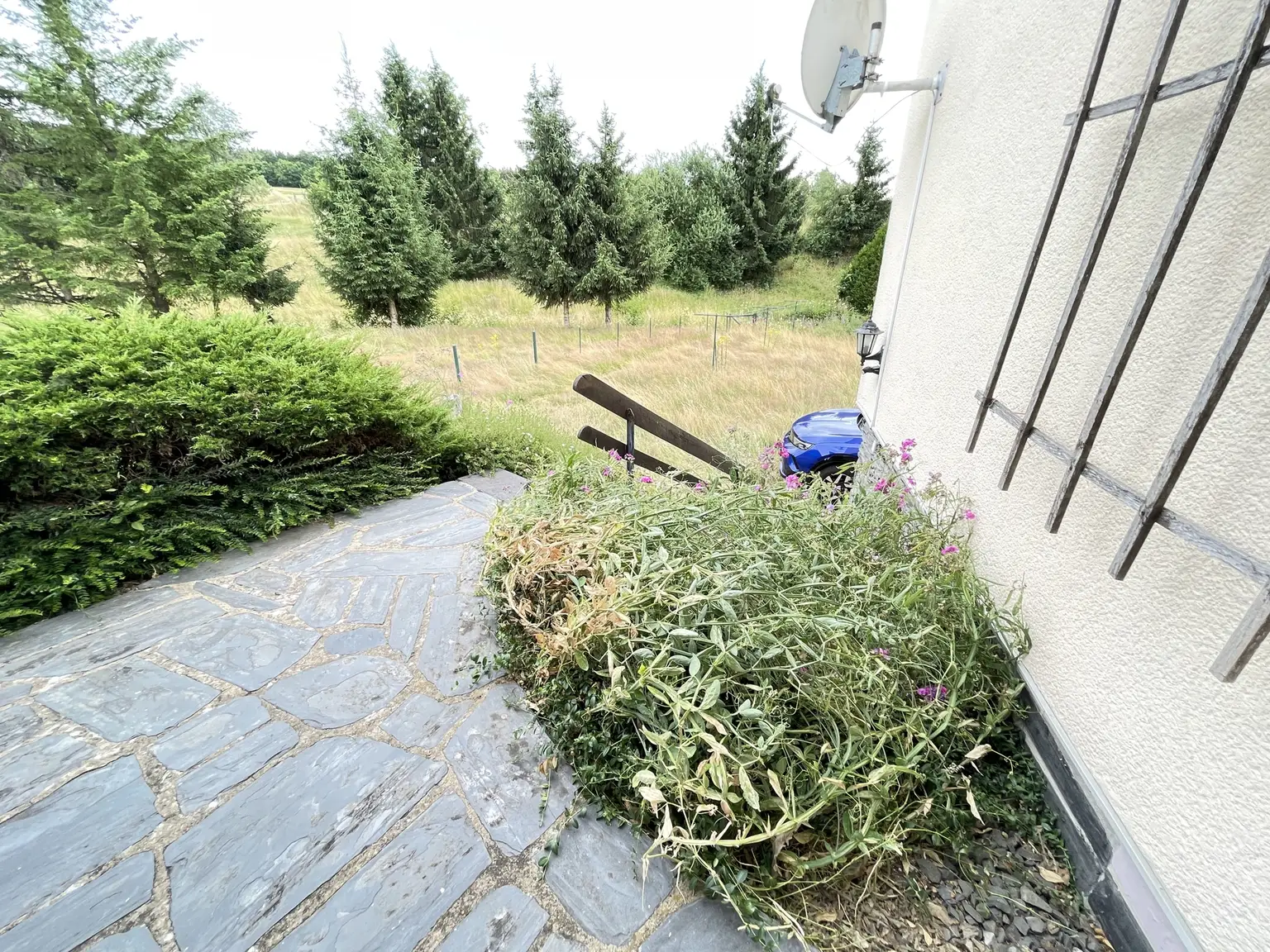 Ein Stück Freiheit im Grünen
Flachdach-Bungalow mit großem Grundstück
in Nonnweiler-Bierfeld !!!