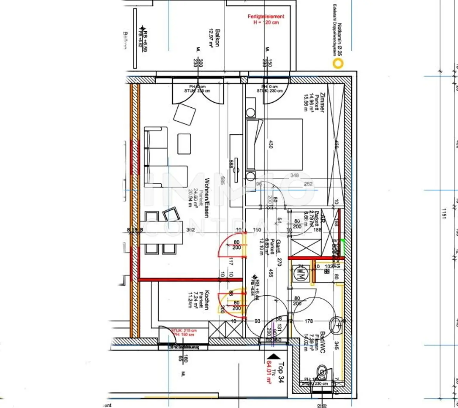 Moderne 2- Zimmer Wohnung in Seiersberg