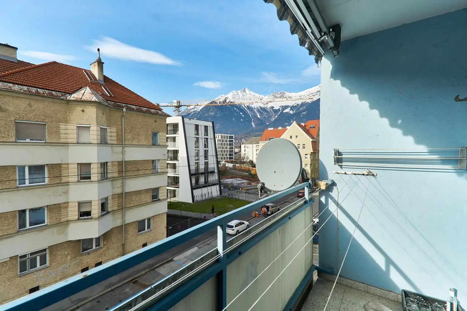 Loggia und Aussicht