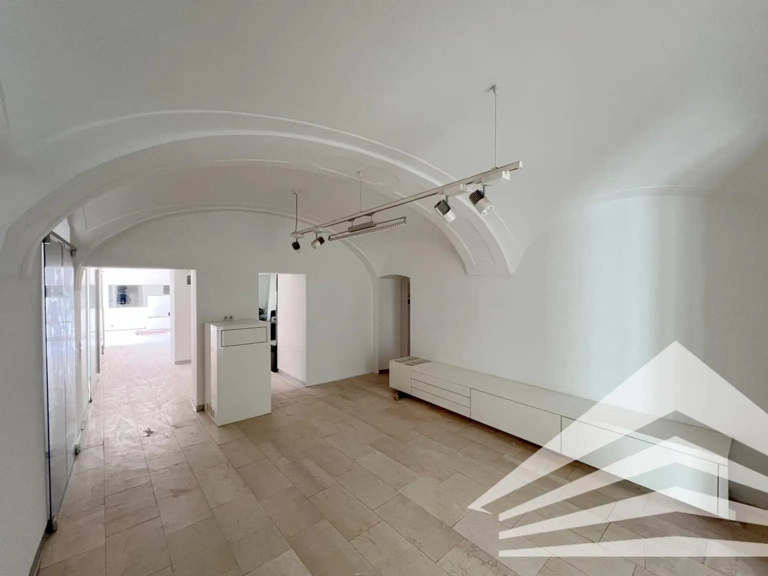 Innenansicht Sanierungsfortschritt