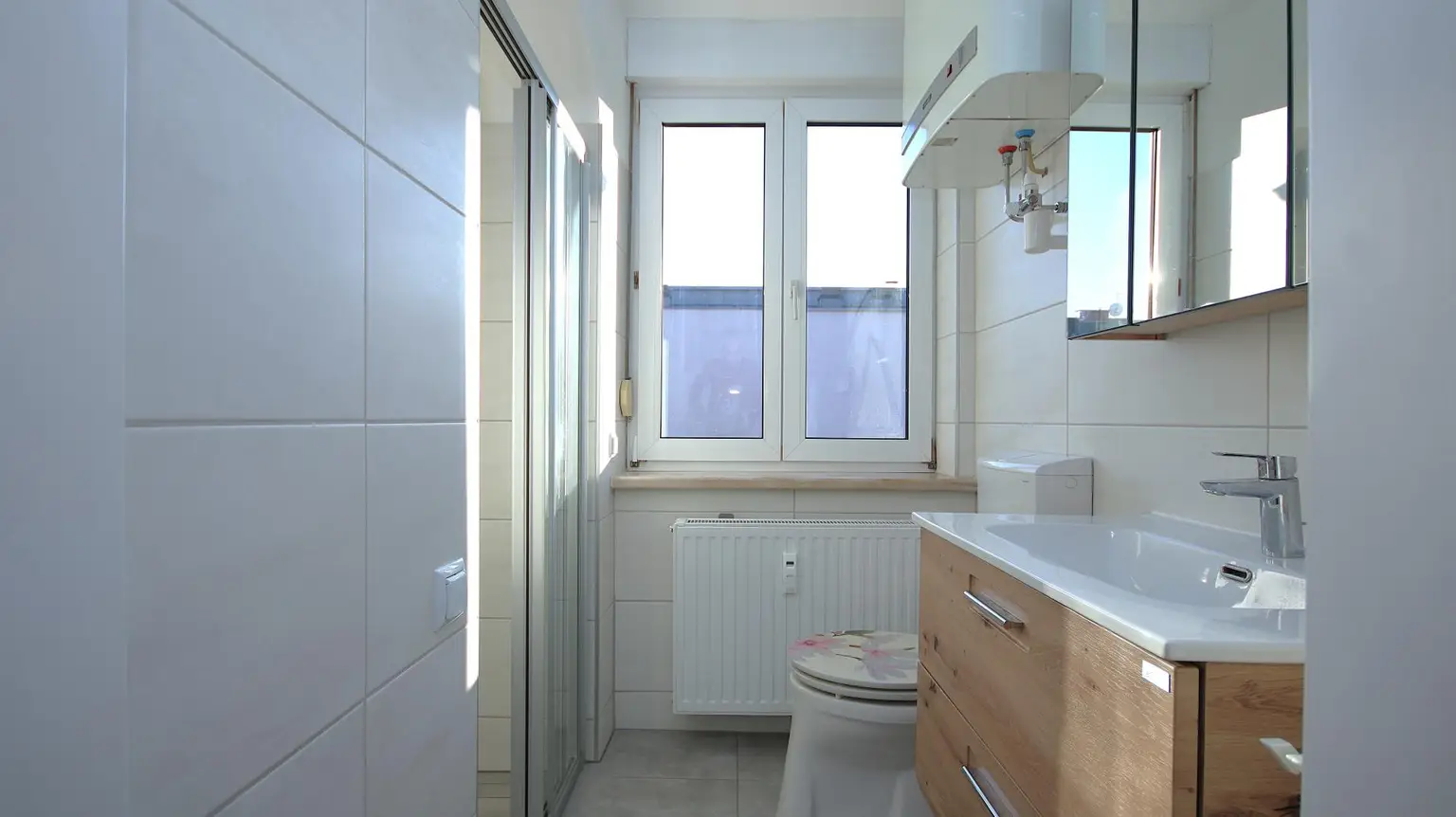 Saniertes Badezimmer