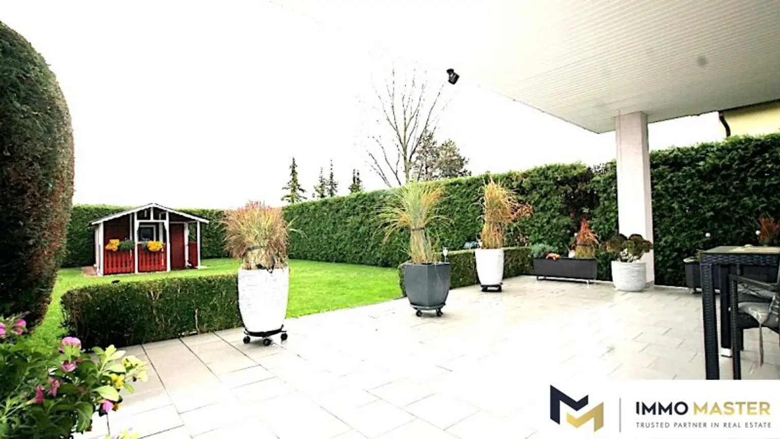 Wohnen auf 1000 m² barrierefreier Fläche, Bungalow in Trumau mit uneinsehbarem Garten