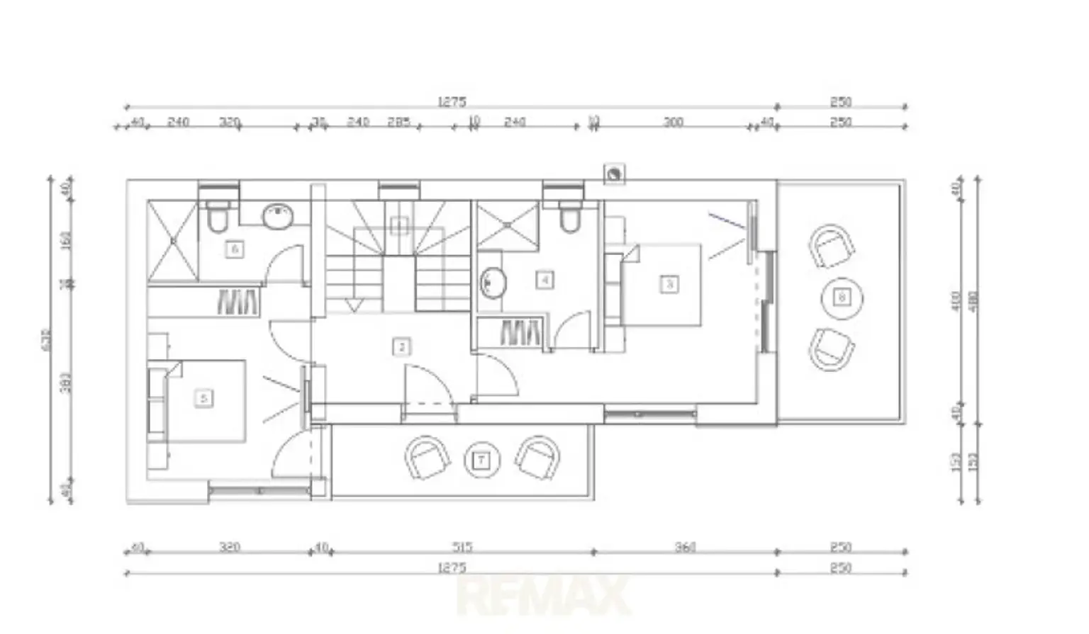 Plan Obergeschoss_Haus 1 Entwurf