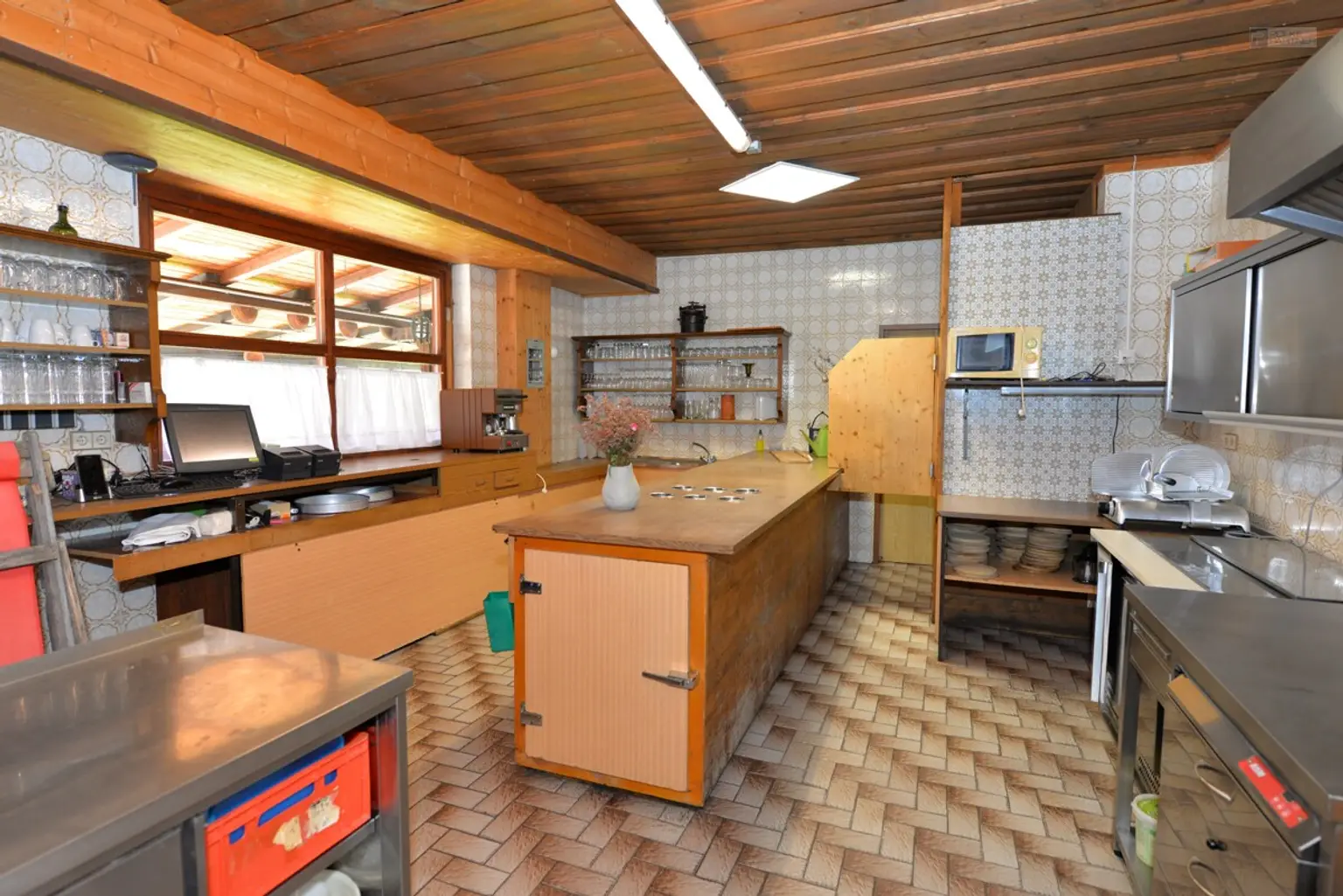 Gastgarten Schankbereich