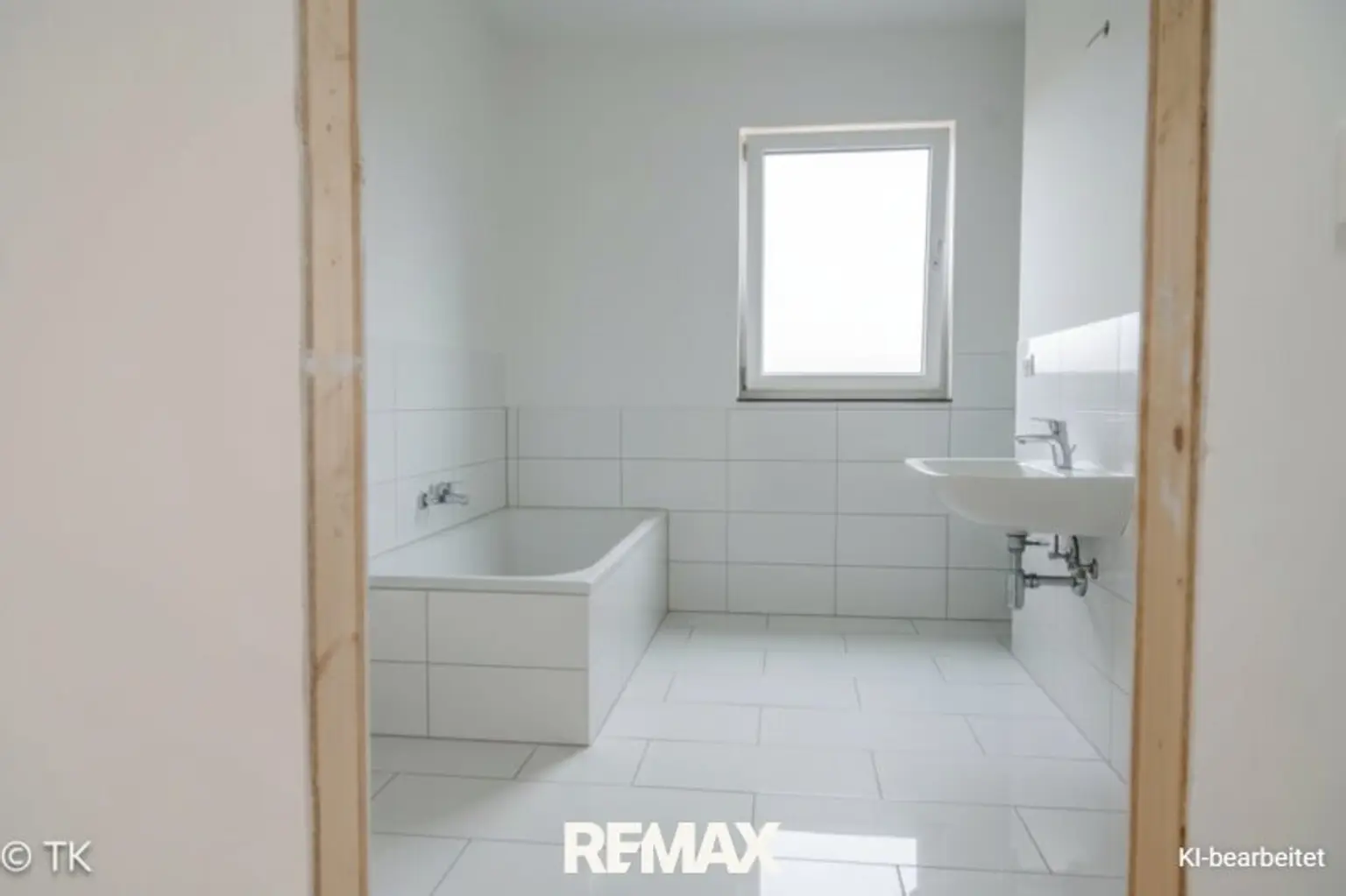 Badezimmer KI bearbeitet