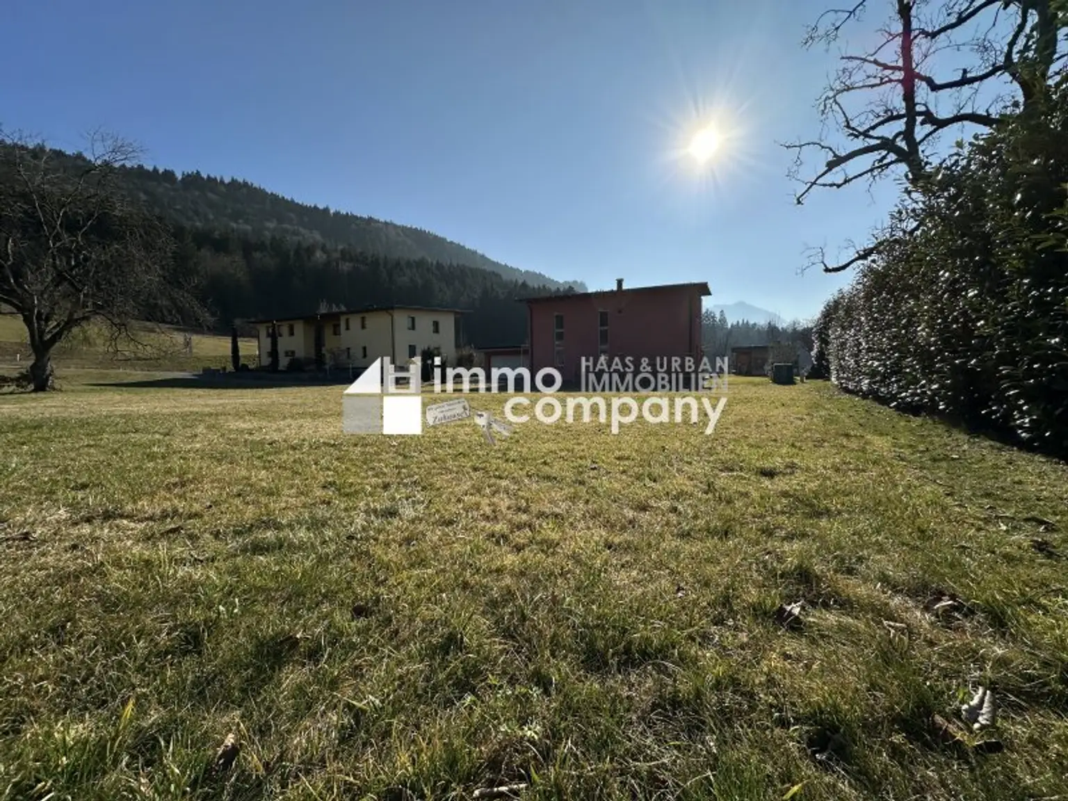 Baugrundstück Göfis, gesamt ca. 1.676 m2, flexible Teilung, zwischen 400 m2 und 800 m2 möglich.