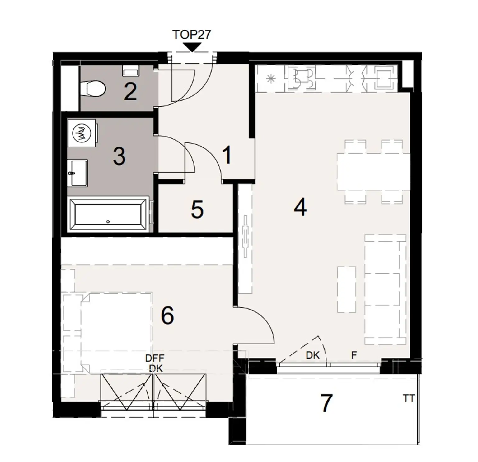 Begrenzte Aktion: 2-Zimmer-Wohnung stark reduziert – nur 6 verfügbar