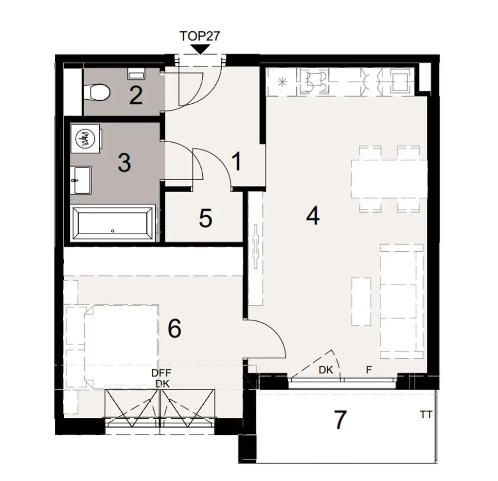 Begrenzte Aktion: 2-Zimmer-Wohnung stark reduziert – nur 6 verfügbar
