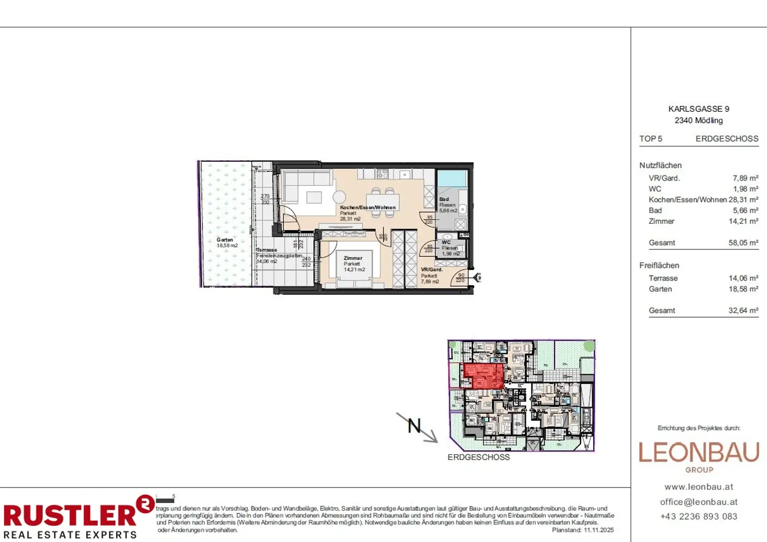 "Wohnhaus Karl 9" - Extravagante Eigentumswohnungen in Mödling