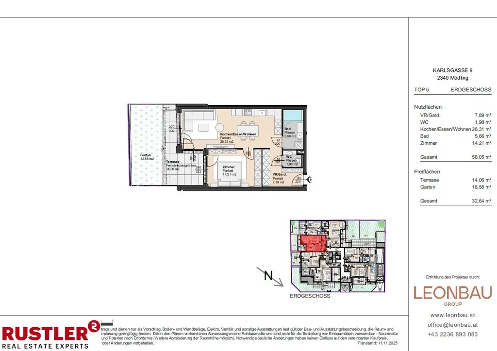 "Wohnhaus Karl 9" - Extravagante Eigentumswohnungen in Mödling