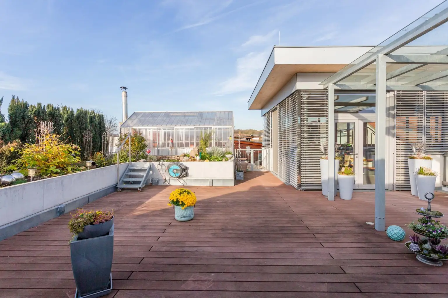 Dachterrasse Ansicht 1
