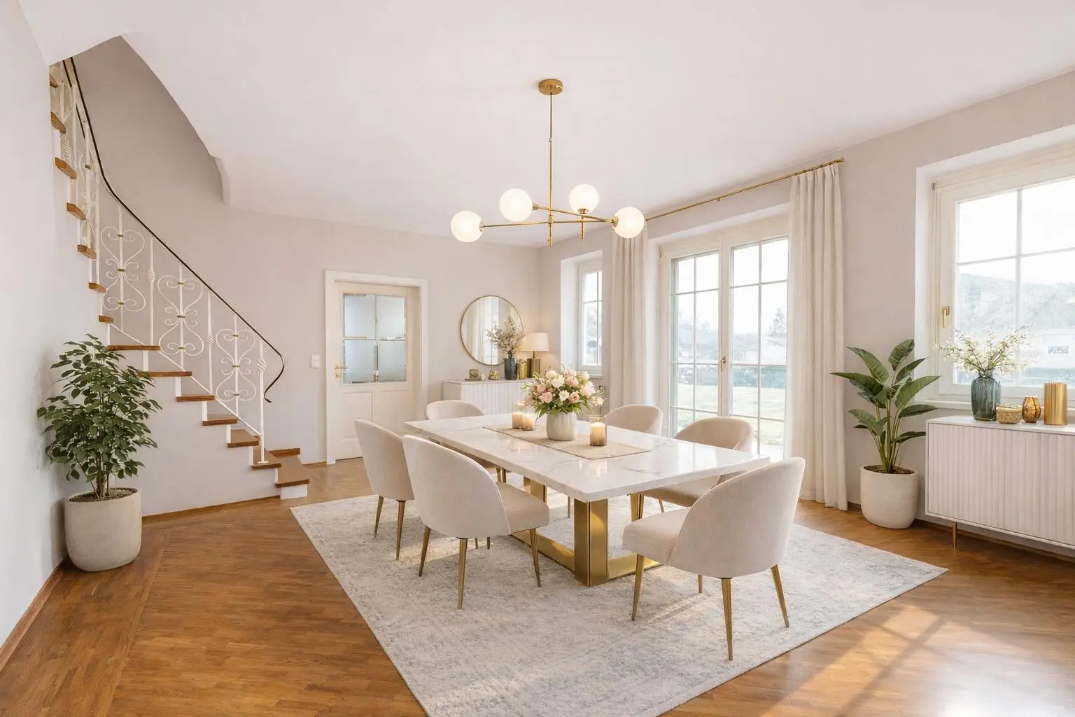 Esszimmer Einrichtungsbeispiel