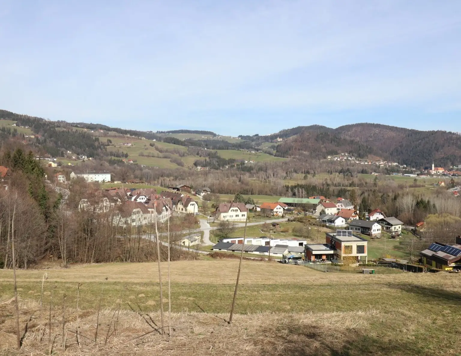 Weitblick nahe Maria Lankowitz