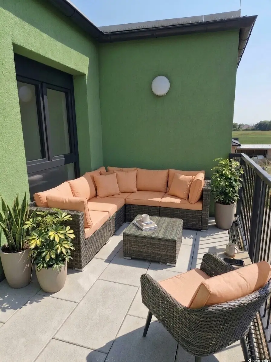 Wohnkomfort mit Aussicht: Ca. 60 m² 3-Zimmer-Wohnung und sonniger 12 m² Südwest-Eckbalkon