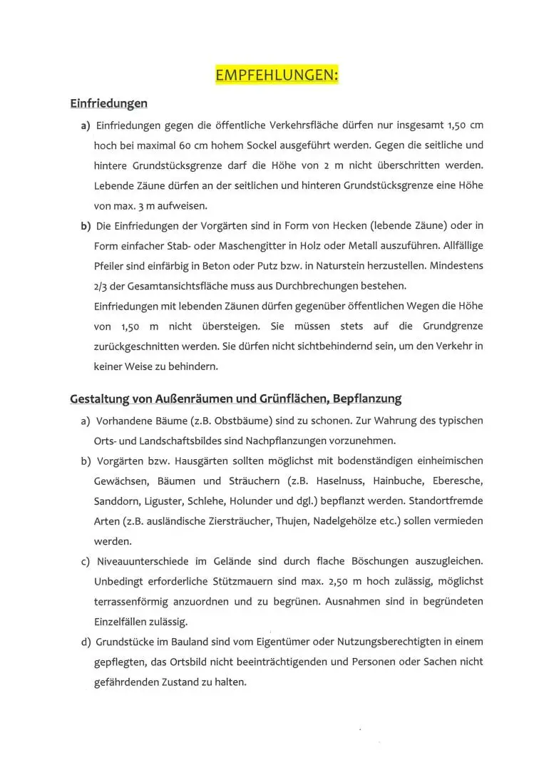 Bebauungsrichtlinien Burgauberg Neudauberg_3