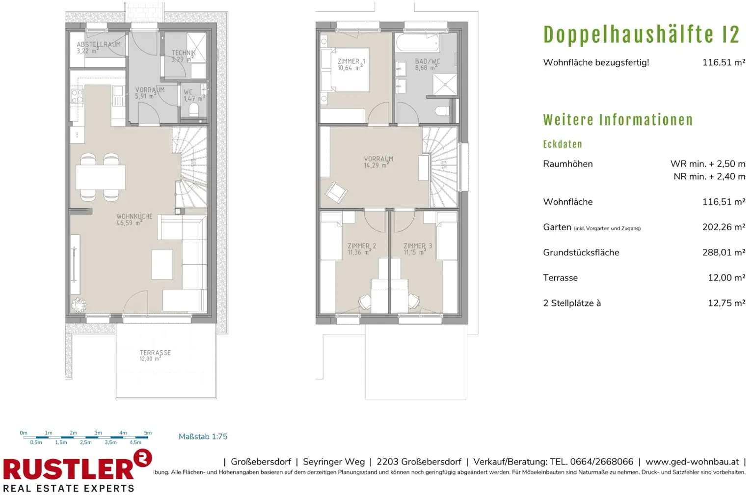 Wohnen vor den Toren Wiens – nachhaltig, modern & PROVISIONSFREI
*** Bezug 4. Quartal 2026 ***