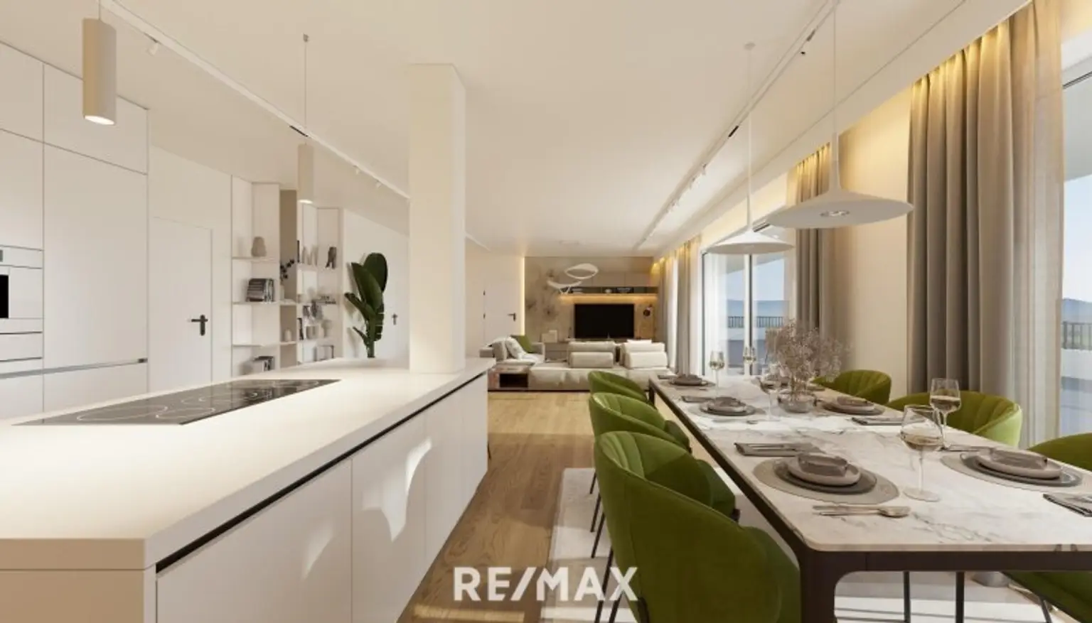 Wohn- Essbereich I Visualisierung