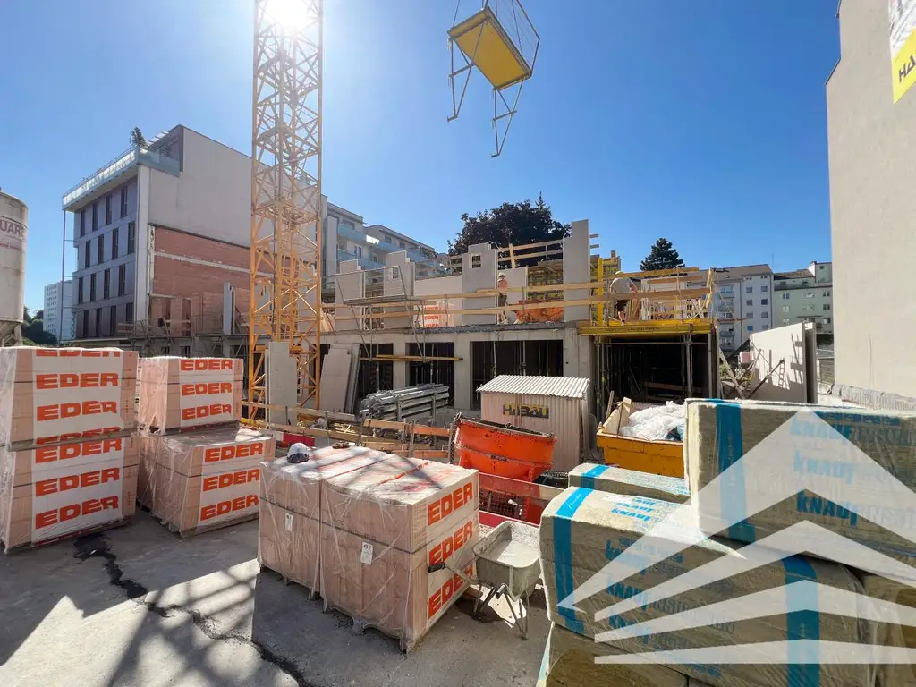 Rascher Baufortschritt! "PILLmein" - 2 Raumwohnung mit 10 m² Loggia (Top 2.10)