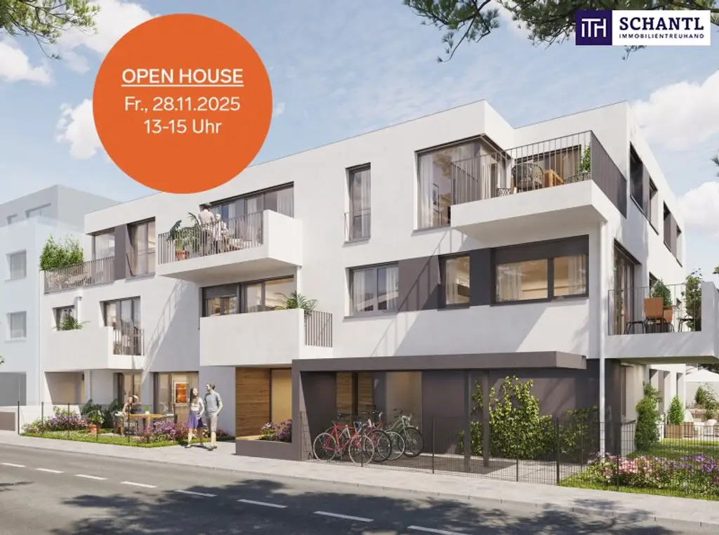 OPEN HOUSE 28.11.! DAS WEGL - Wo Nachhaltigkeit und höchster Wohnkomfort auf Stadt und Natur treffen!