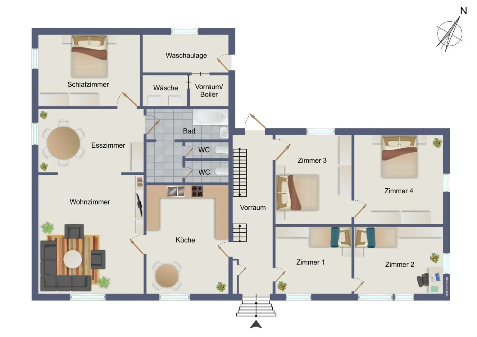 Großzügiges, sanierungsbedürftiges Altbauhaus mit Charakter und Potenzial