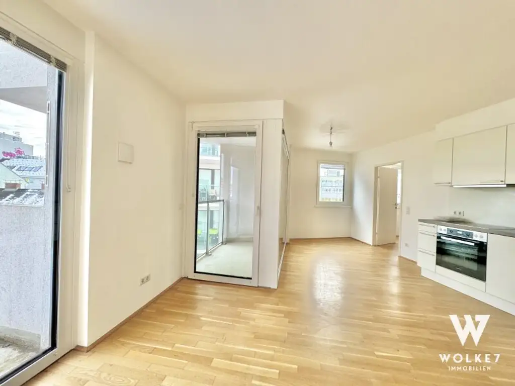 Wunderschöne 2 Zimmer mit 2 Aussenflächen | Ruhig & hell | gut aufgeteilt | U1 Kagraner Platz