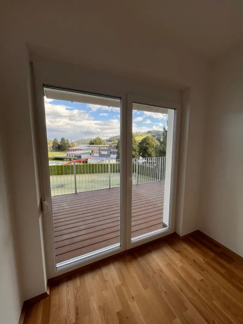Neubauwohnung mit großem Balkon und Parkplatz in Voitsberg