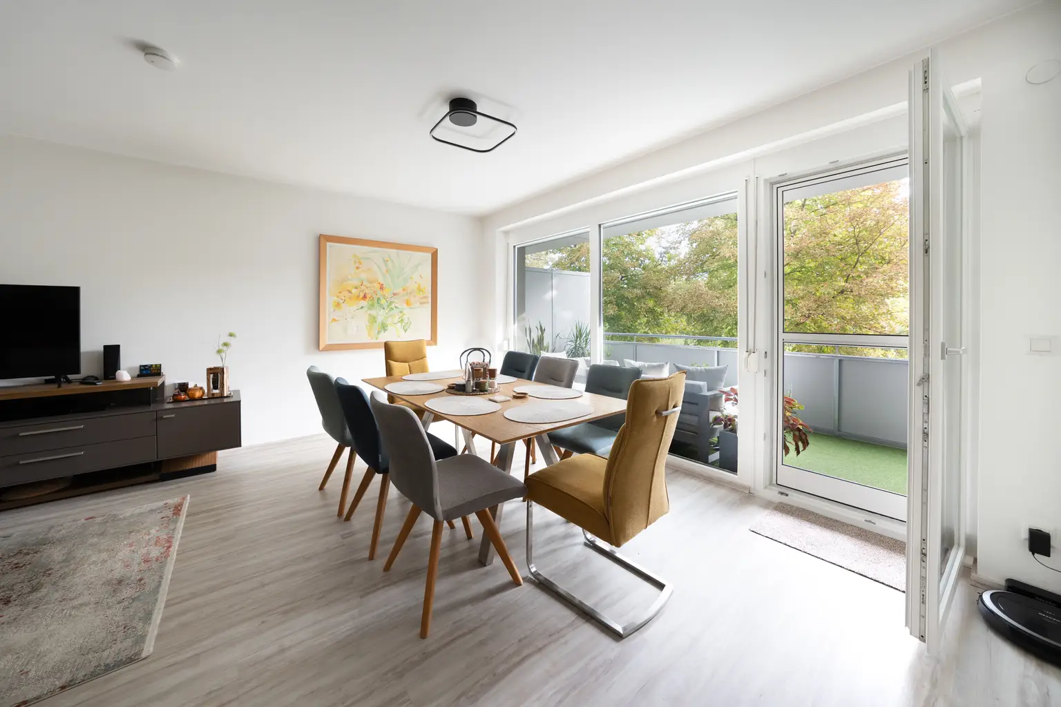 ENTWURF ** Barrierefreie, 3 Zimmerwohnung mit Grünblick, Loggia und Garagenplatz ** ENTWURF