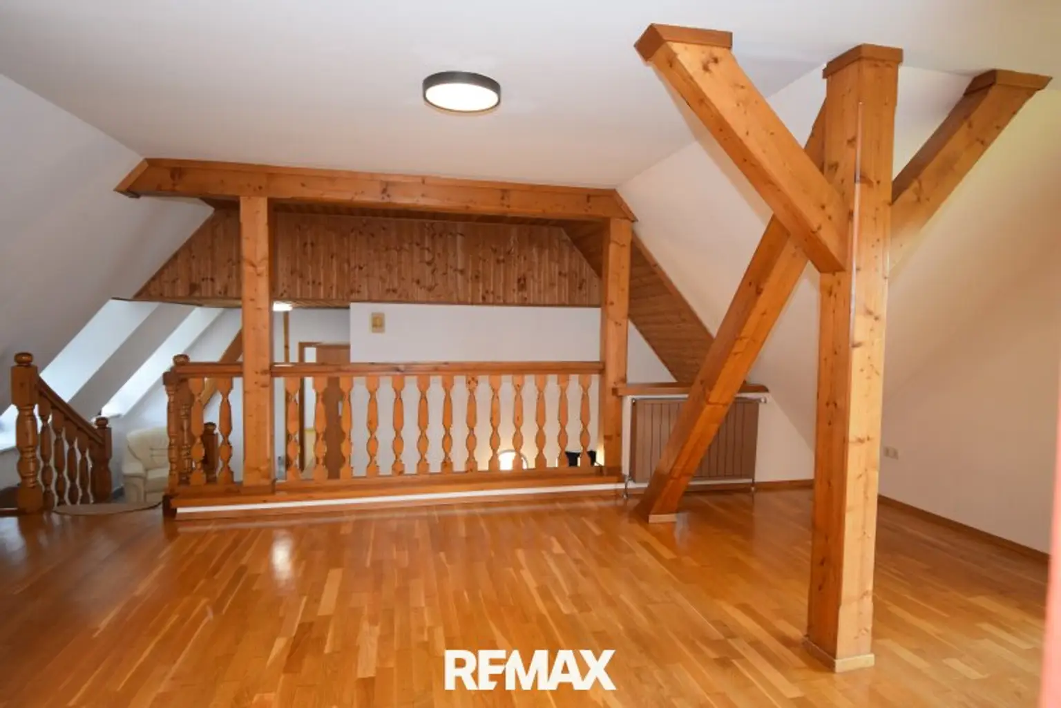 Galerie im Obergeschoß