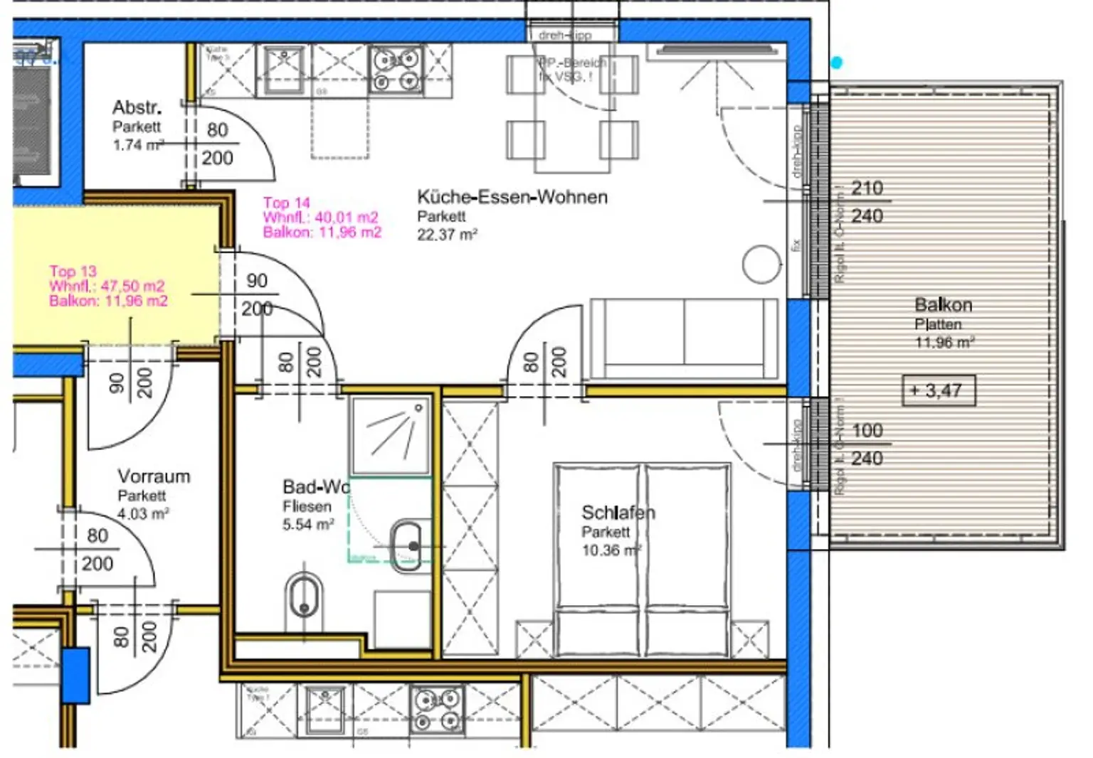 ERSTBEZUG - NEUBAU - Wunderschöne Wohnungen mit eigenem Tiefgaragenplatz im Stadtteil Neustadt