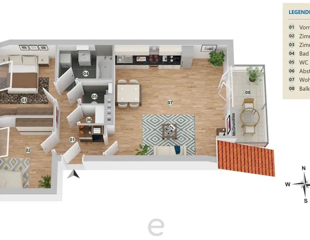 Altbau-Dachgeschosswohnung TOP 7, befristet vermietet!