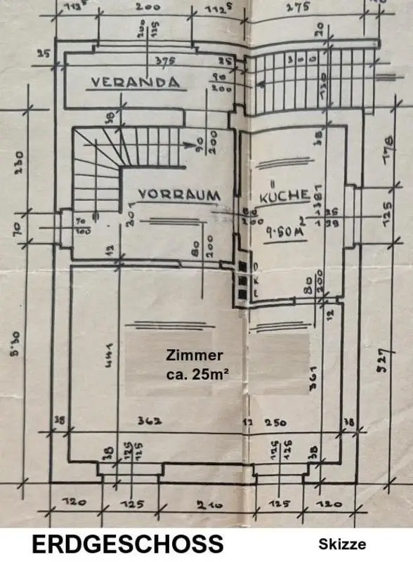 Grundriss Erdgeschoss