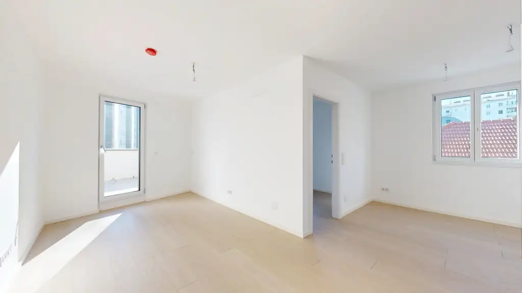 Sonnige 3-Zimmer-Terrassenwohnung in grüner Oase nahe der Donau!
ERSTBEZUG!