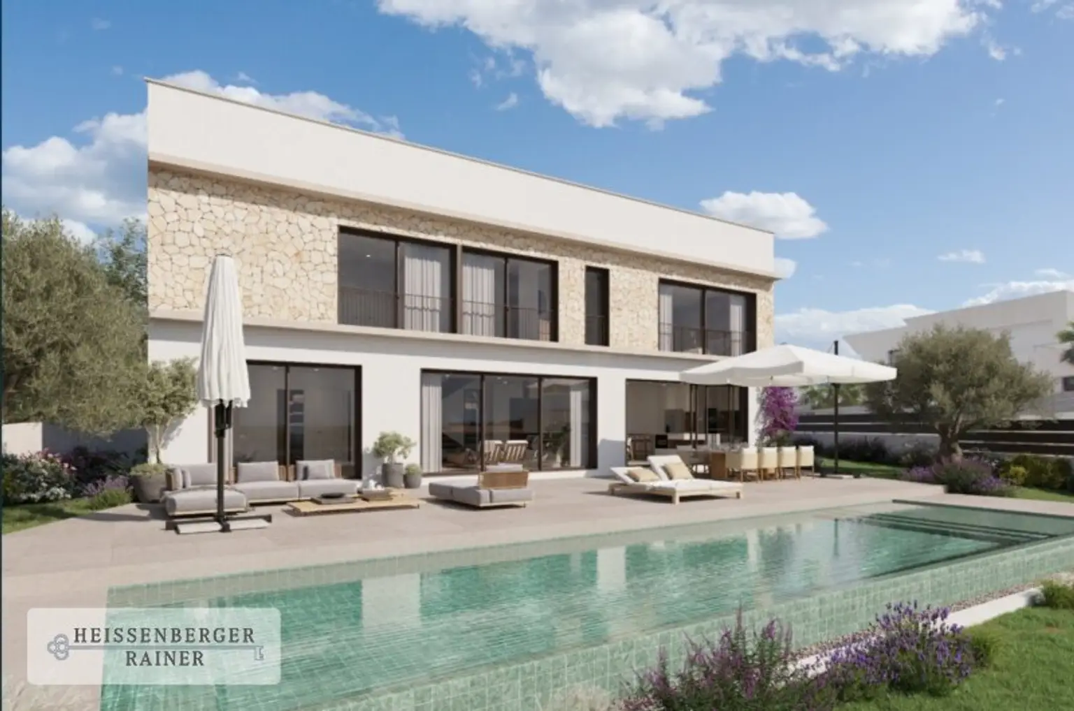 LICHT, DESIGN UND TRAUMHAFTE AUSBLICKE /// NEUBAUVILLA IN BESTER LAGE /// MARRATXI