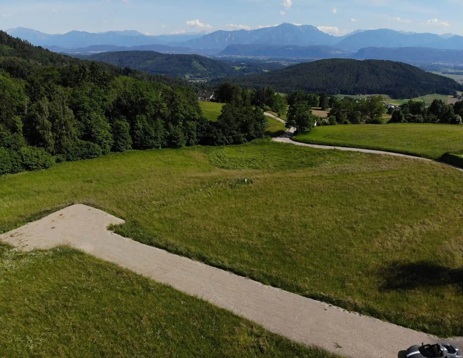 Fünf traumhafte, vollaufgeschlossene Grundstücke mit einem umwerfenden Panoramablick in Latschach am Magdalensberg