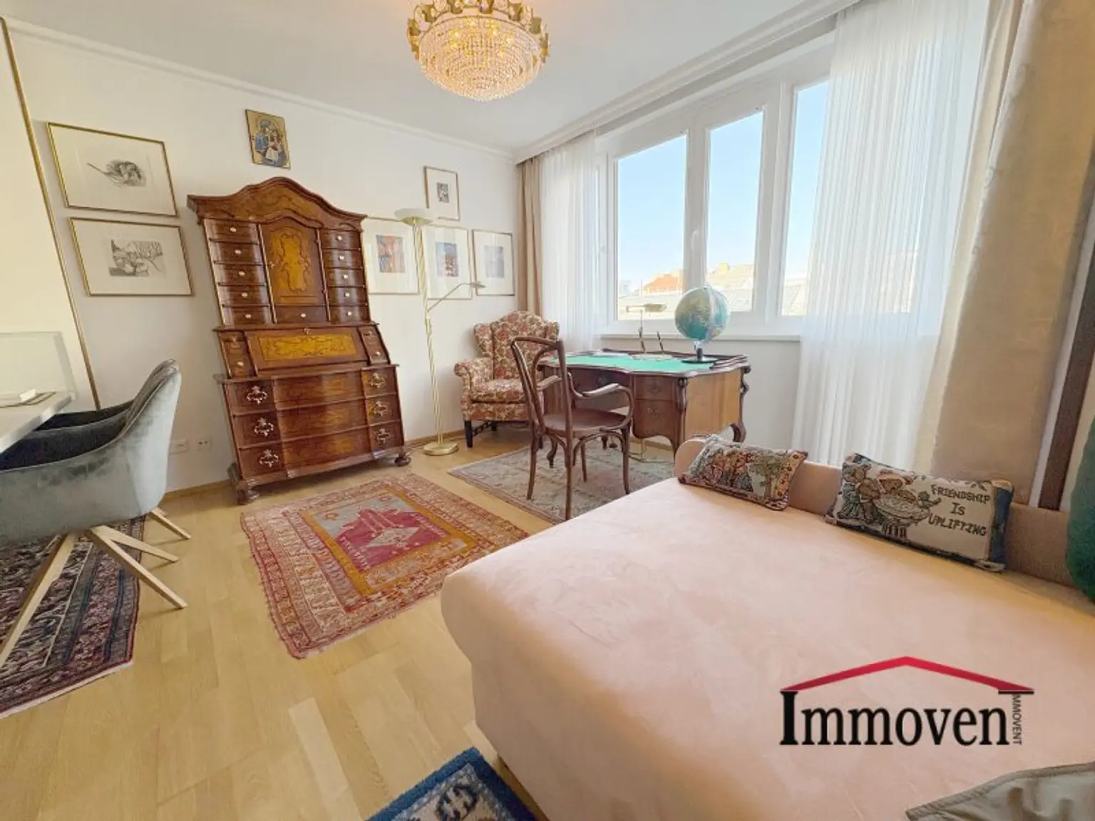 Wunderschöne, möblierte 2-Zimmerwohnung mit Balkon!