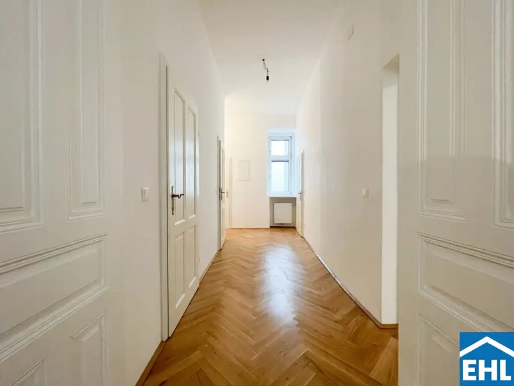 1180 Wien: 2,5 Zimmer-Altbauwohnung in Ruhelage