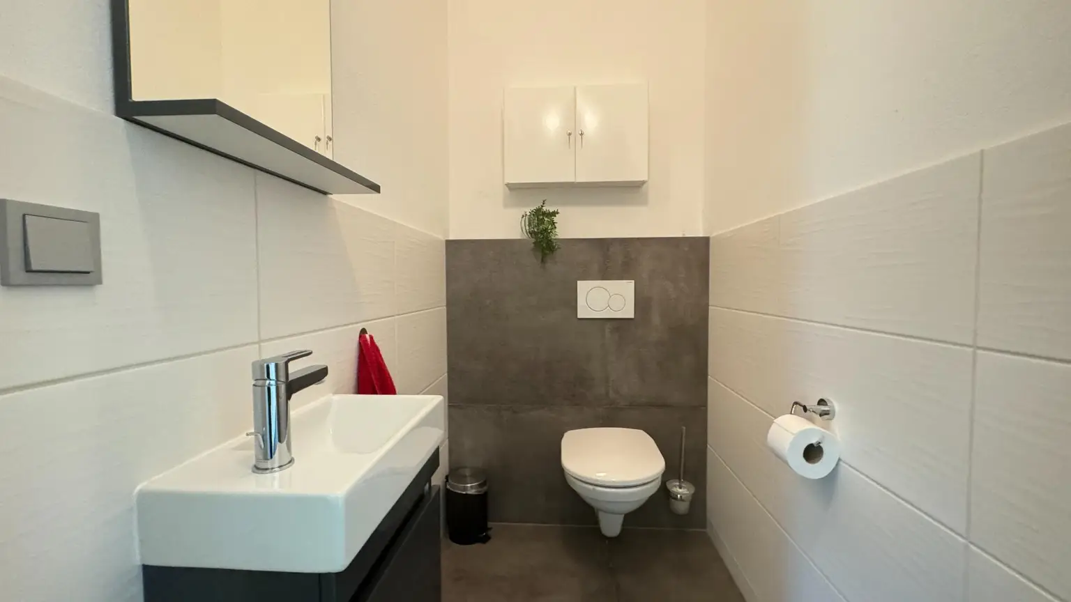 WC im Erdgeschoss