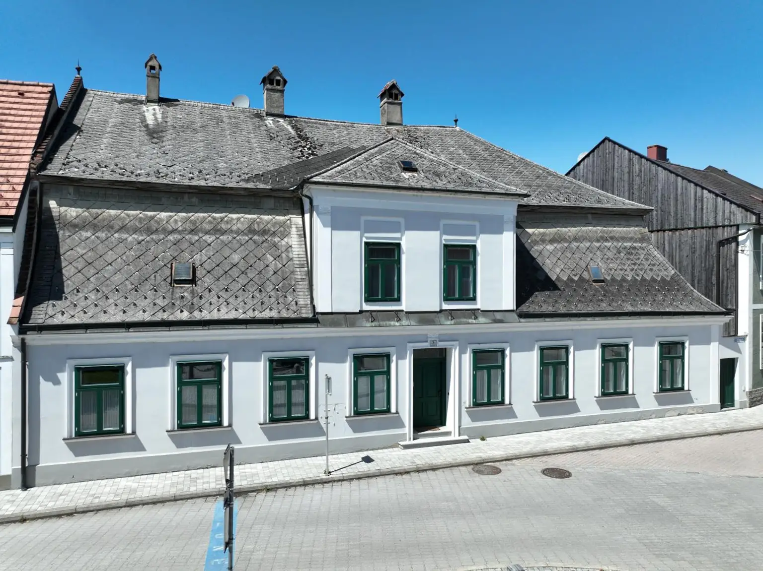 geschichträchtige Wohnhaus mit Garten